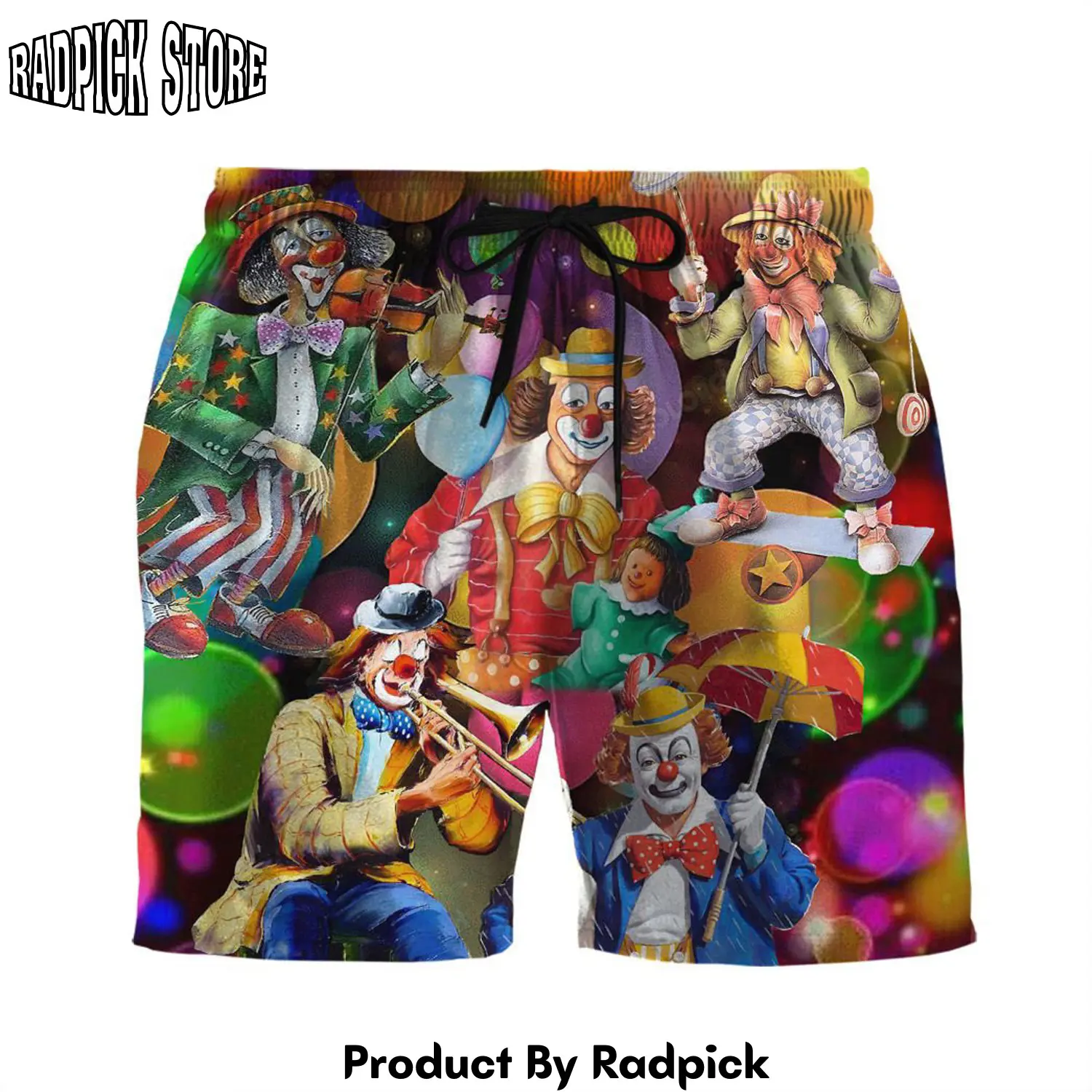 Radpick 3d funny clowns shorts rp631799